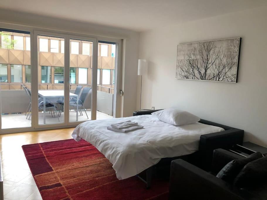 Bright 1 Bedroom Flat In The City Centre Zúrich Exterior foto